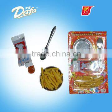 dafa potato chips puffing with tomato sauce