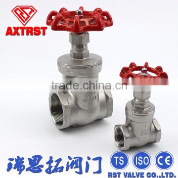 Water Treatment Stainless Steel Non-rising Stem Female Gate Valve