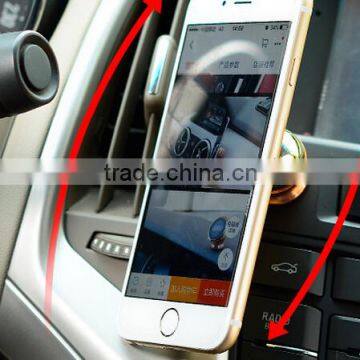 magnetic car phone holder with 360 degree rotation flexible mobile phone support(PH-B-0202)