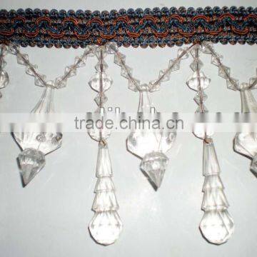 Beaded Fringe beaded fringe wholesale crystal fringe fancy fringe fringe for curtain