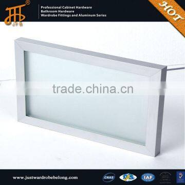 HIgh Quality Silver Anodized Furniture Wardrobe Aluminum Profile