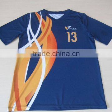 sublimated transfer printing football top soccer shirts football club team jersey