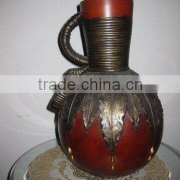 Decorative Ploy art flower vase