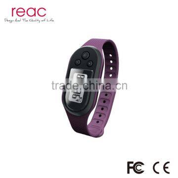 Health Smart Bracelet Woman Fitness Smart Bracelet Top Quality Gift Promotion at Cheap Price Purple Silicon Wristband Changeable photo-2