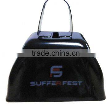 Promotional cheap metal Cow bell, cast iron cow bell for sale