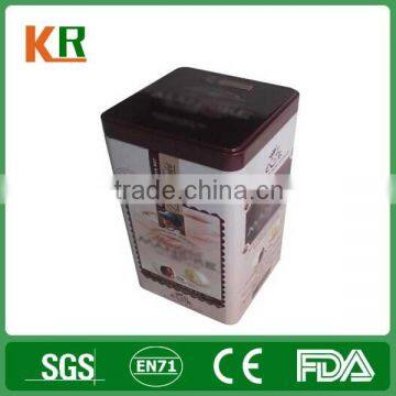 Hangzhou coffee mug gift box square coffee knock box