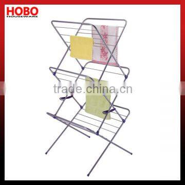 PVC Coating Folding Cloth Drying Stand(towel Rack)