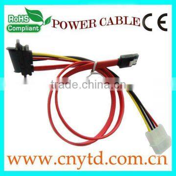 hot sell mini sale cable ! red flat SATA cable