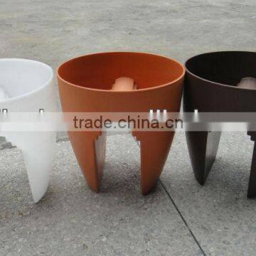 flower pot for balcony,decorative planter,balcony plastic pots