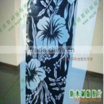 Inkjet waterproof film for plate making