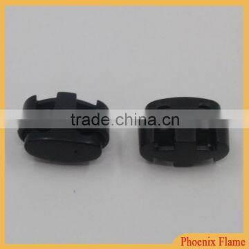 two holes plastic cord lock for clothings plastic cord stopper cord lock stopper