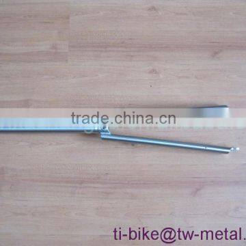 titanium road bicycle fork, Custom Titanium bicycle fork .titanium MTB bike fork