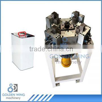 Semi-automatic Flanging Machine for Square Tin Can/Box Making