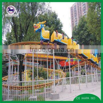 Playground Equipment Used Mini Dragon Roller Coaster for Children photo-3