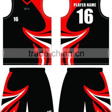 new 2016 design basketball uniforms for men/woman