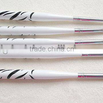 Top quality 5pcs white Nail polish brush wholesale