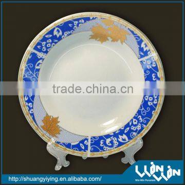 white porcelain plate wwp130014