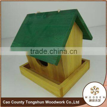 Chinese Hollow Wood Craft Bird Cage Houses