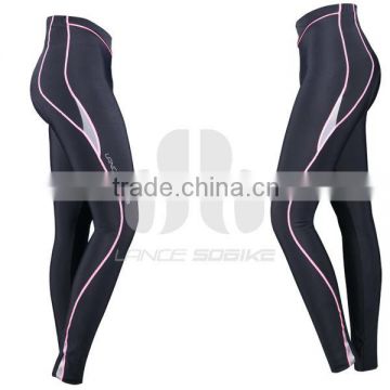 Hangzhou Sobike 2013 Sportswear Sublimated Padded Cycling Tights for Woman