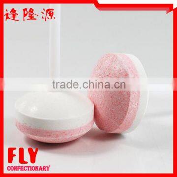 Dual Colors Compressed Powder Sugar Free Lollipop photo-3