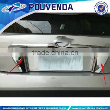 license plate cover trim For Toyota Prius 2016 accessories