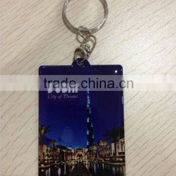 craystal metal keychain dome resin keyichains epoxy resin keychains