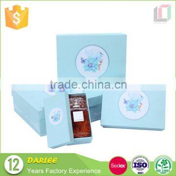 Custom colorful printed cardboard paper packaging box for perfume