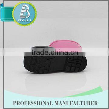 Famouse Brand 10 Years Experience Removable Kids Rain Boots photo-3