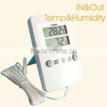 Digital Indoor / Outdoor thermometer and hygrometer