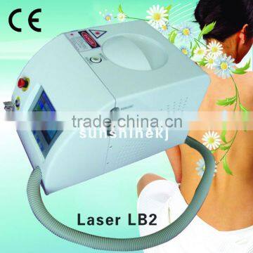 532nm Professional Mini Laser Tattoo Removal Q Switched Laser Machine Machine With CE Hori Naevus Removal