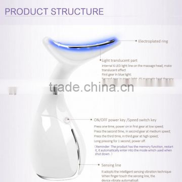 Electric hanheld dolphin shaped massager vibrator for neck massage