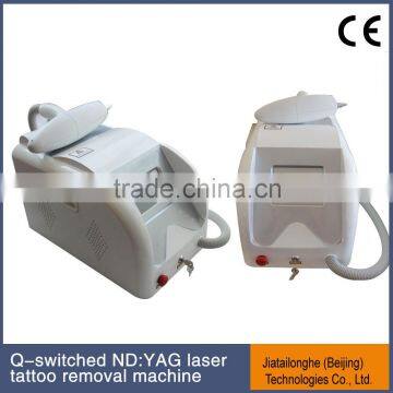 Freckles Removal Q Switch Nd Yag Laser Tattoo Removal Machine With 1064nm/532nm/1320nm Probes - D003 532nm