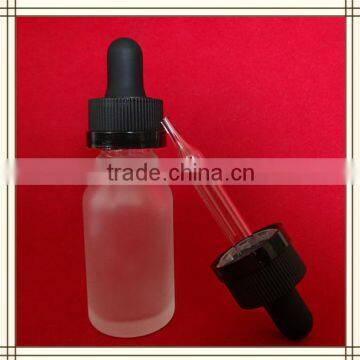 alibaba trade assurance 30ml 50ml 100ml e juice frosted glass dropper bottle with childproof cap for essentila oil