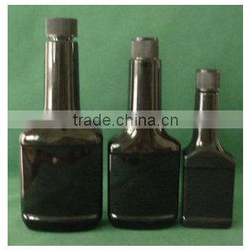 280ml plastic PET olive oil/somoke oil black bottle