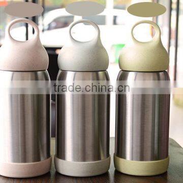 Vacuum Insulated Stainless Steel Sports Bottle with Wide Mouth Cap