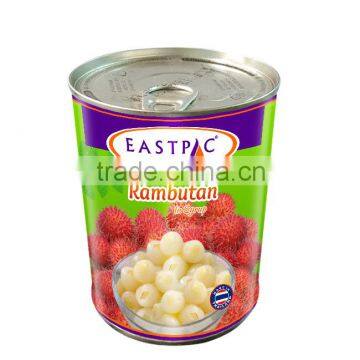 EASTPAC Canned Rambutan in syrup EOE