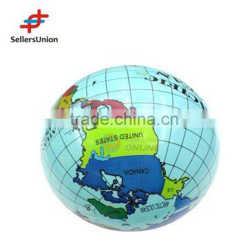 No. 1 Yiwu Agent Eco-friendly Promotion Printed PVC Globe Inflatable Beach Ball Toy Ball