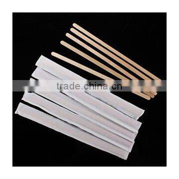 individually wrapped wood coffee stirr manufacturer