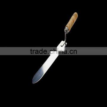 Hot sale beekeeping honey knife made by stainless steel with straight side