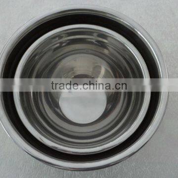 High quality stainless steel individual salad bowl