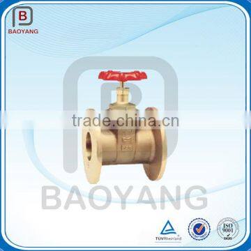 OEM best price brass water flanged gate valve,made in china