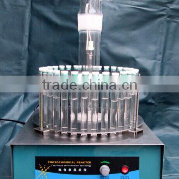 lab photochemical machine photochemical quartz glass reactor with 32 multi samples in situ for research