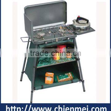 Gas stove with cabinet #1095CL