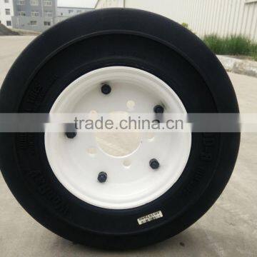 4.00-8 Tire Use Good Quality 5 Holes Split Steel Rim Wheel 3.75-8 photo-3