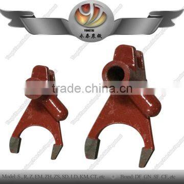 Fork or walking tractor, reverse fork for transmission case