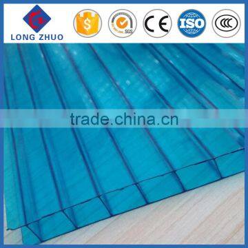 6mm twin wall hollow sheet polycarbonate sunshine sheet