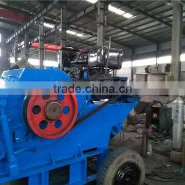 Industrial Mobile Wood Chipper/wood Crusher Machine With 4 Wheels photo-3