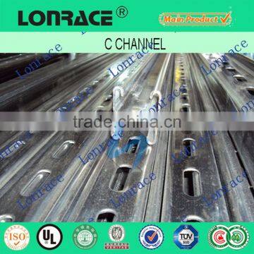 China Wholesale Galvanized Steel c Channel Price photo-3