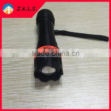 3 Modes Portable ABS Zoom LED Mini Flashlight Torch photo-2