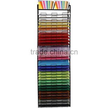 Multilevel Wire Metal Gift Wrapping Paper Display Stand